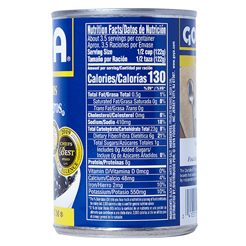 Goya Black Beans 15.5oz