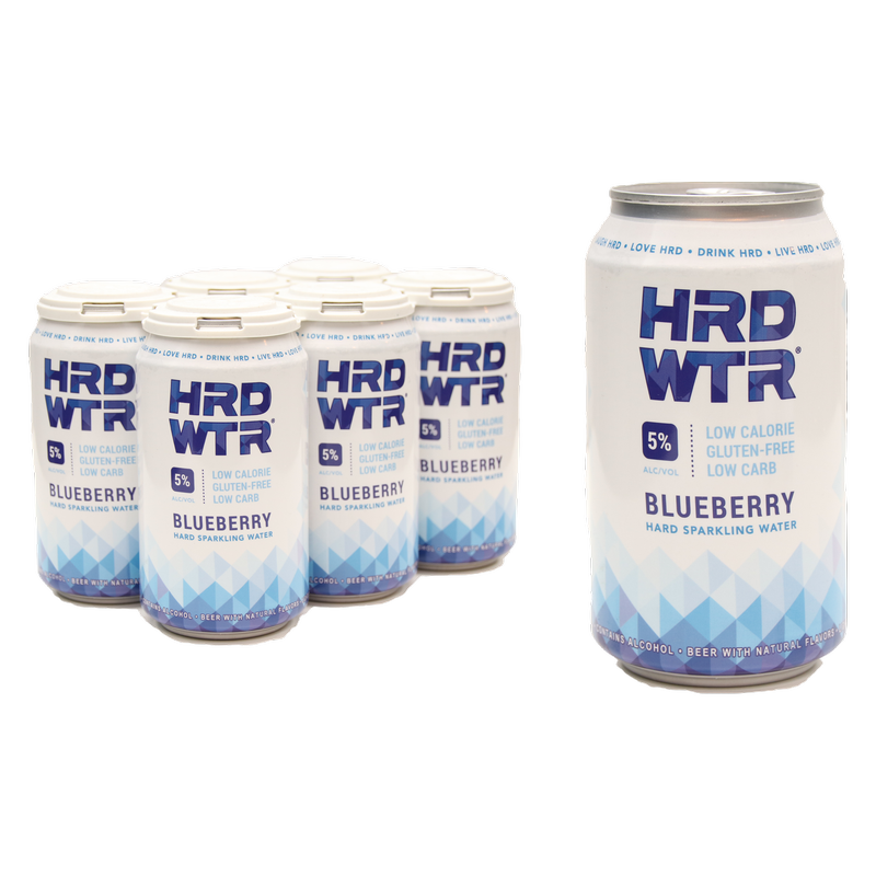 Hrd Wtr Blueberry 6pk 12oz Can 5.0% ABV