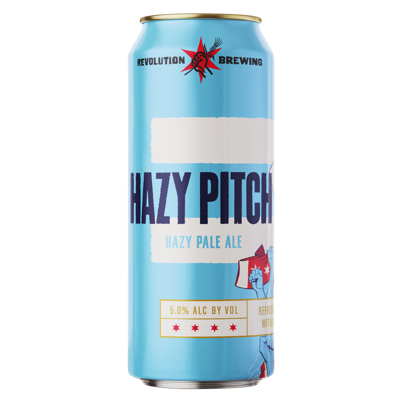 Revolution Hazy Pitch Hazy Pale Ale 4pk 16oz Can 5.0 % ABV