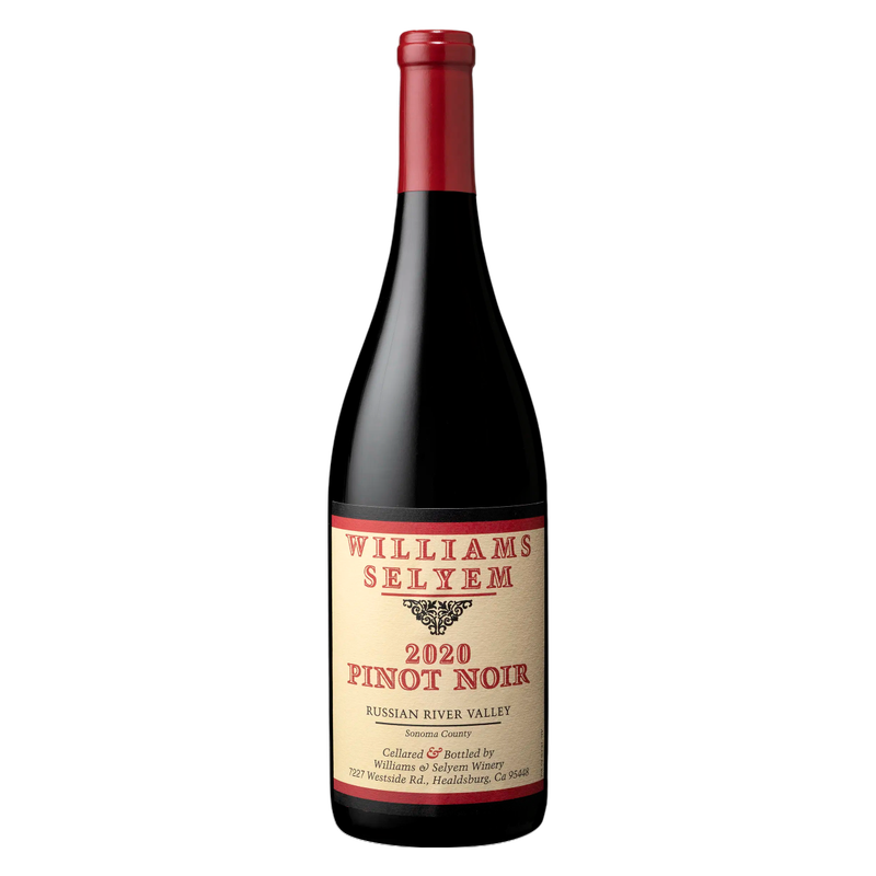 Williams Selyem Russian River Valley Pinot Noir 750ml Btl 13.4% ABV
