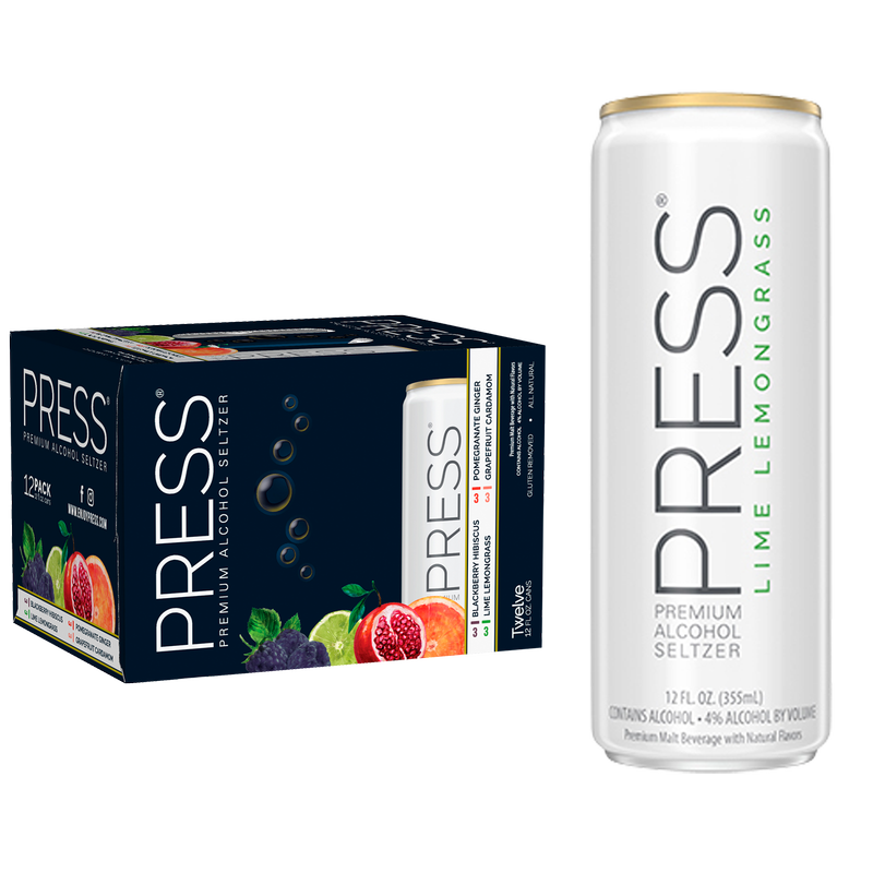 PRESS Signature Variety Hard Seltzer 12pk 12oz Can