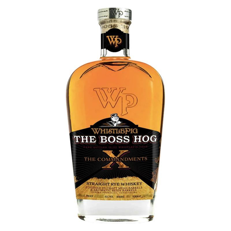 Whistlepig The Boss Hog X The Commandments Canadian Rye Whiskey 750ml