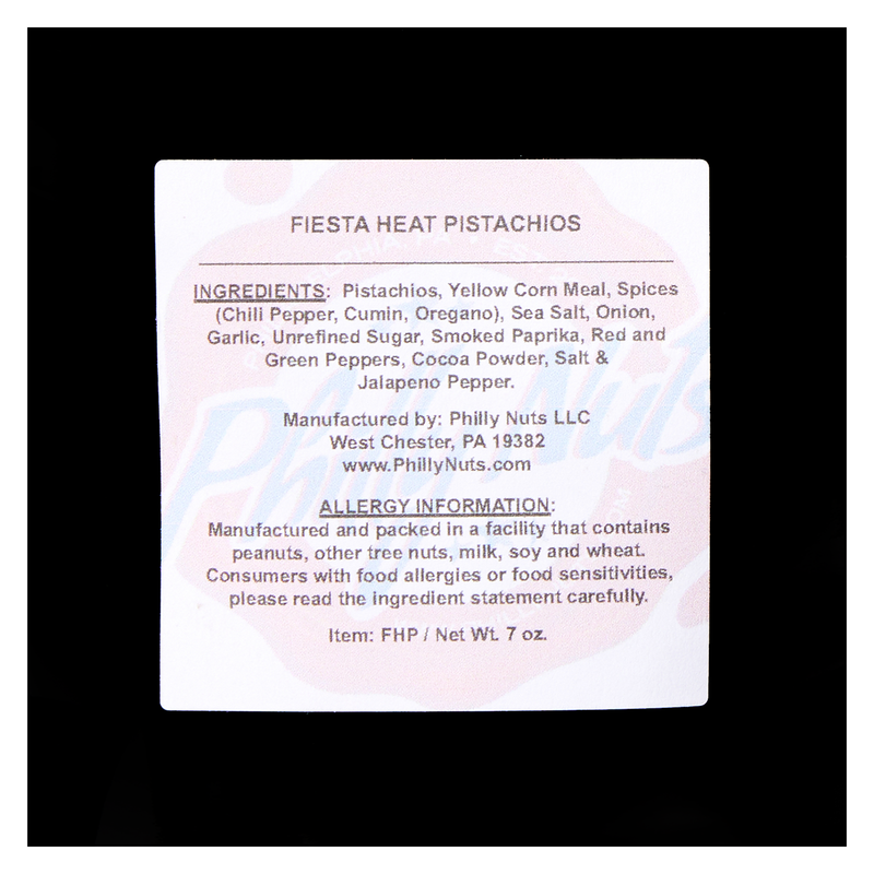 Philly Nuts Fiesta Heat Pistachios