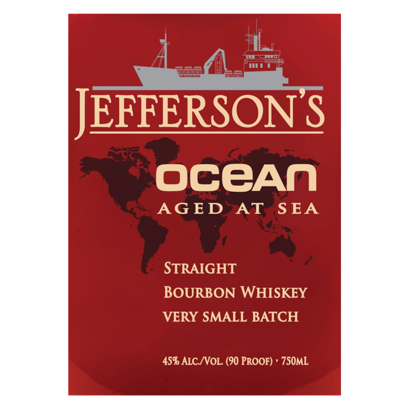 Jefferson's Ocean Aged at Sea Bourbon 750ml (90 proof)