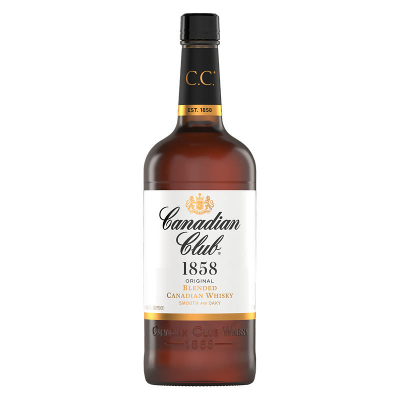 Canadian Club 1858 Canadian Whiskey 1L (80 proof)