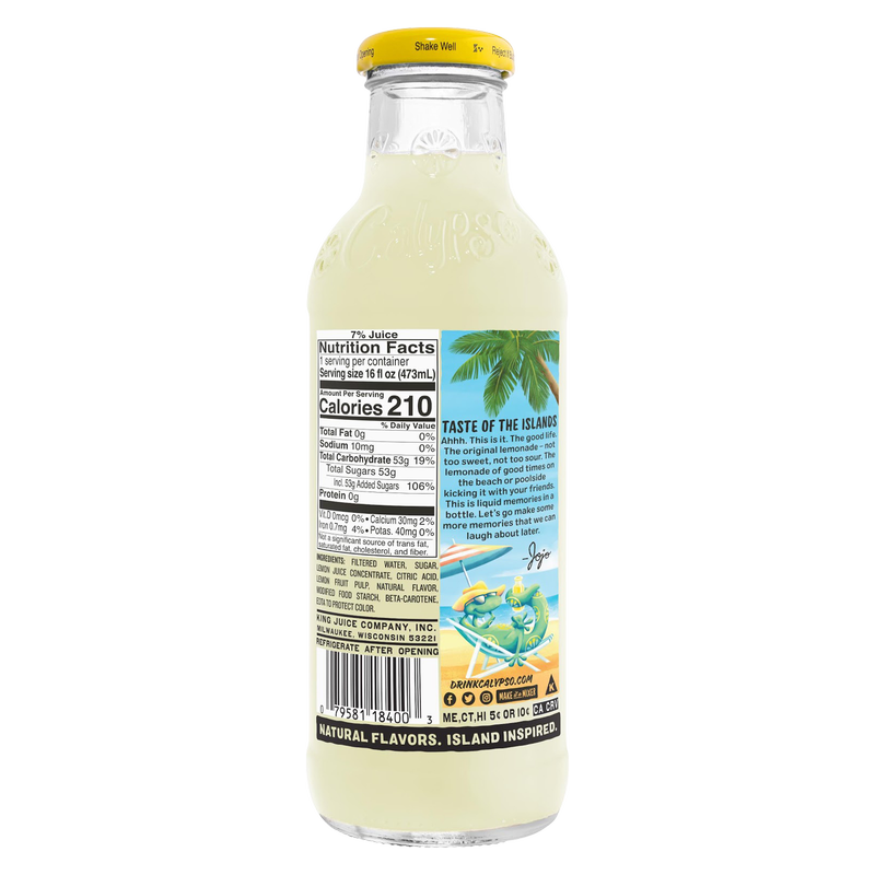 Calypso Original Lemonade 16oz