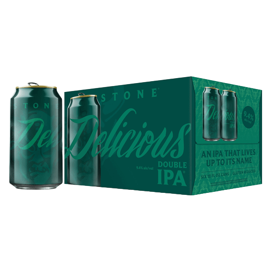 STONE BR DELICIOUS DIPA 6PKC (6PKC 12 OZ)