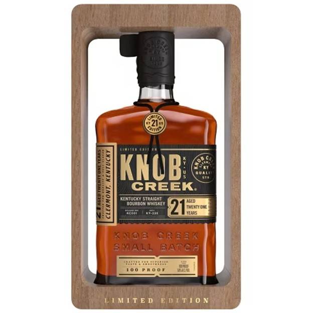 Knob Creek Bourbon 21 Year