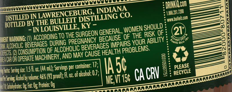 Bulleit Rye Aged 12 Years Whiskey 2024 Edition 750ml (92 proof)