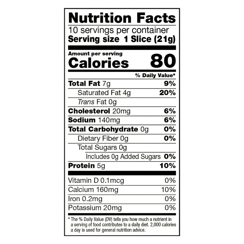 Sargento Natural Pepper Jack Sliced Cheese - 7.5oz/10 slices