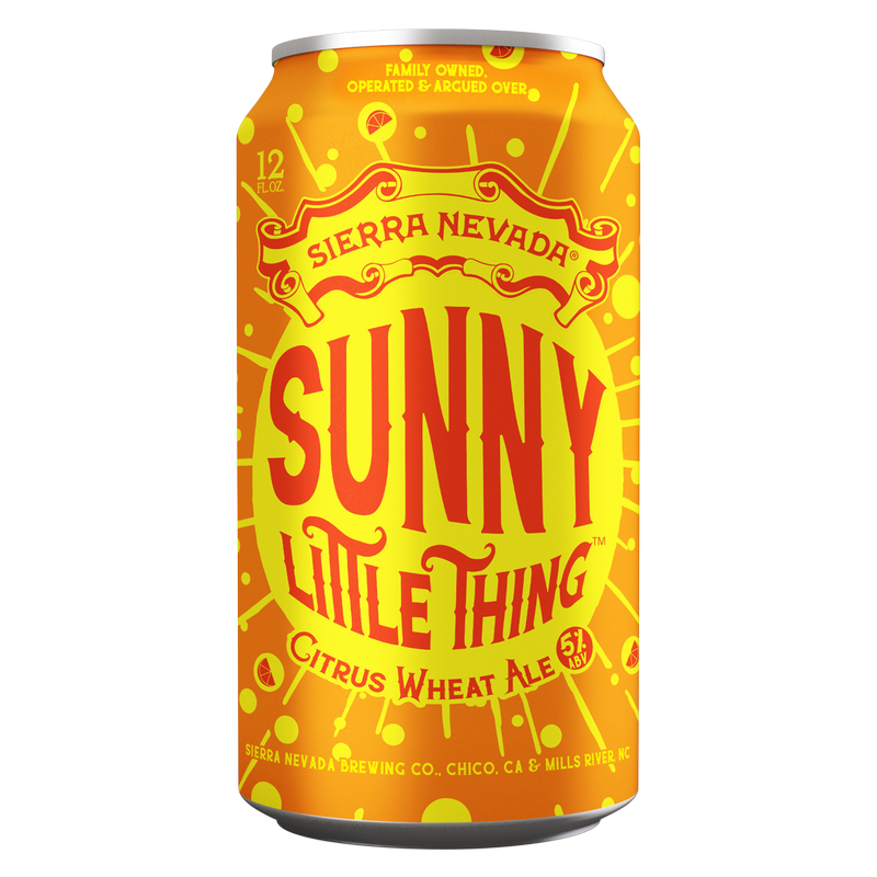 Sierra Nevada Sunny Little Things Citrus Wheat 6pk 12oz Can 5.0% ABV