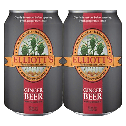 Elliott's Ginger Beer 4pk 12oz Can