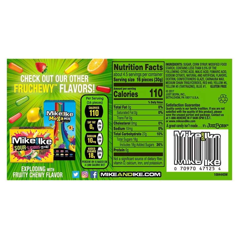 Mike & Ike Original Fruits 5oz