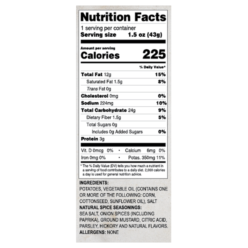 Symphony Chips Smoked Potato Chips 1.5oz