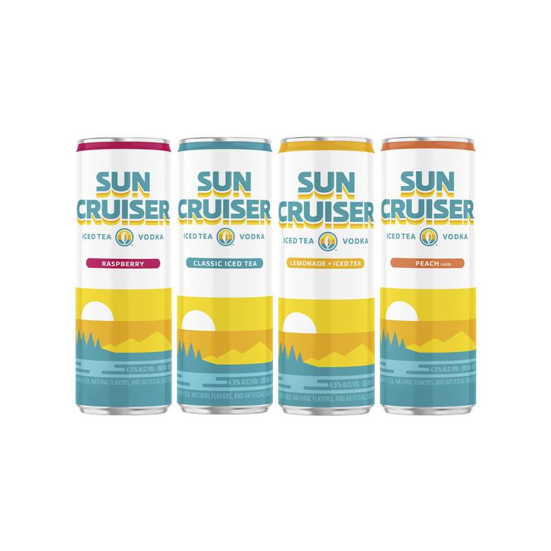 Sun Cruiser Iced Tea + Vodka Variety 12pk 12oz Can