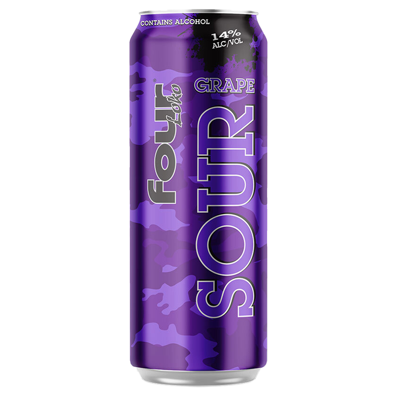 Four Loko Sour Grape 24oz Can 14.0% ABV