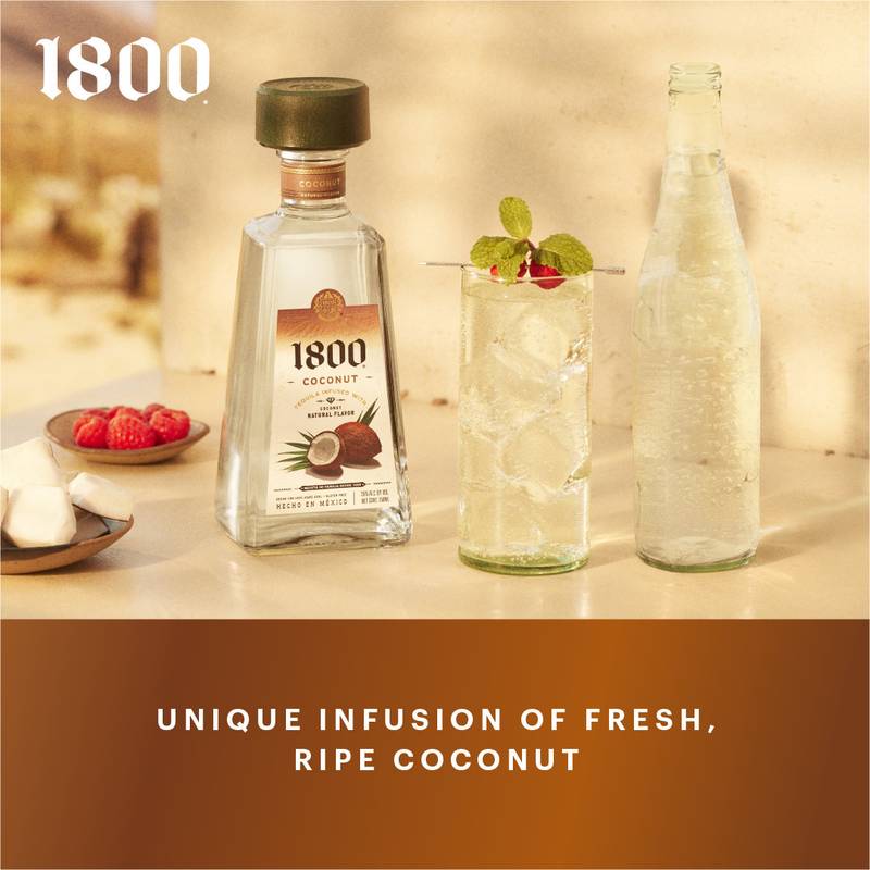 1800 Tequila Coconut 375ml (70 Proof)