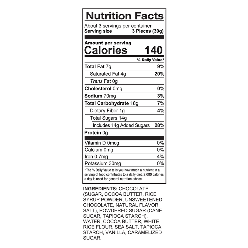 Free 2 B Mini Sea Salt Caramel Cups 3.5oz