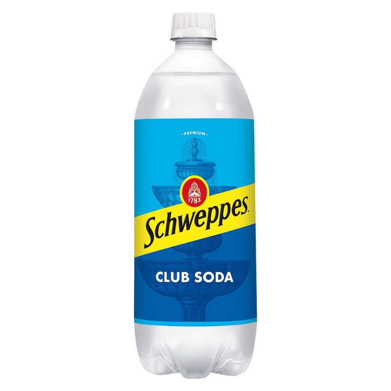 Schweppes Club Soda 1L Btl