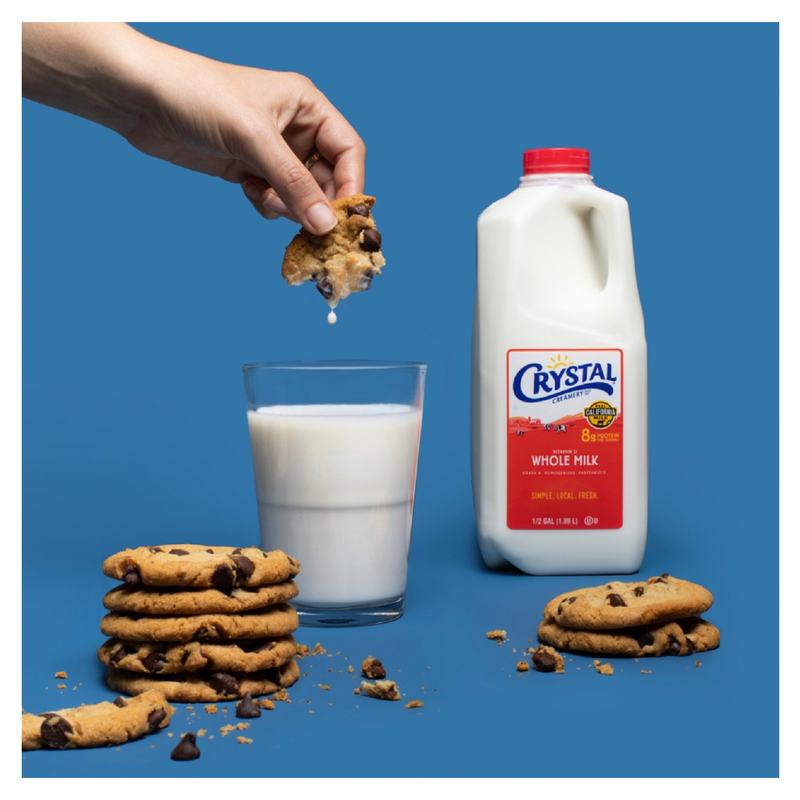 Crystal Whole Vitamin D Milk - 1/2 gallon