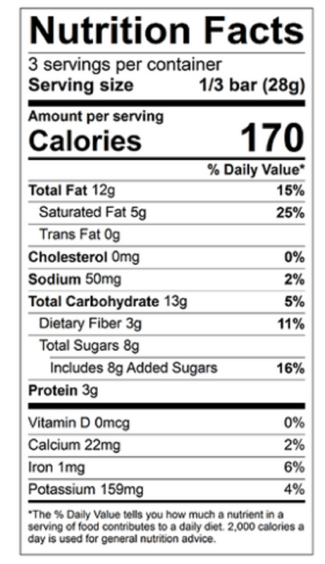 Theo Dark Chocolate Salted Almond, 3oz