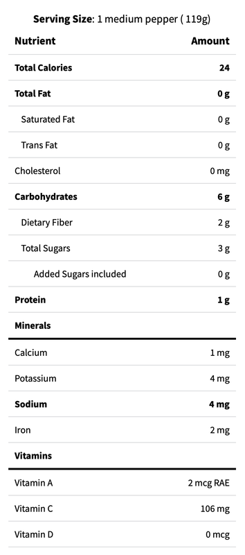 Red Bell Pepper - 1ct