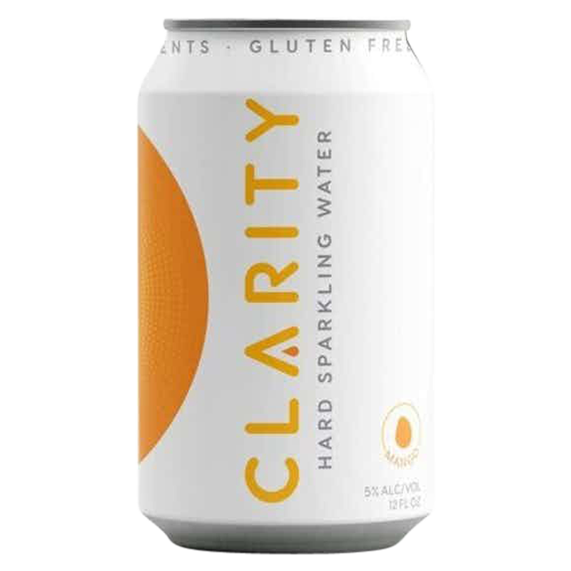 Clarity Sparkling Water Mango (6PKC 12 OZ)