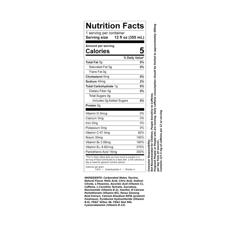 Juvee Tropical Crush Energy 12oz Can