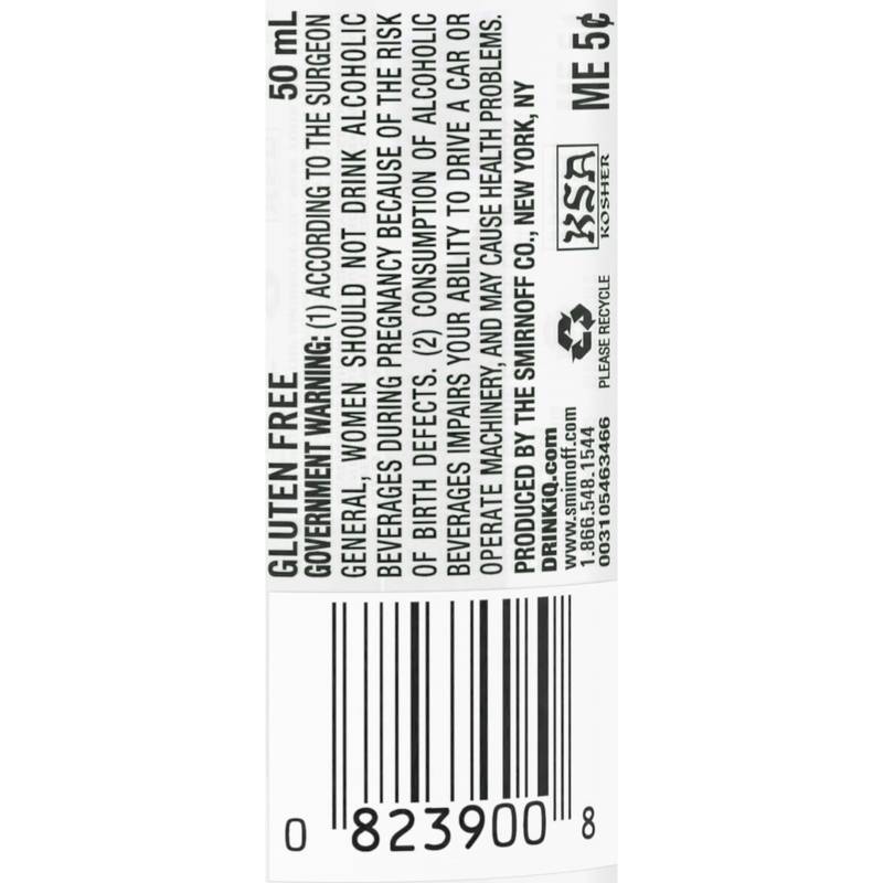 Smirnoff Orange Vodka 50ml