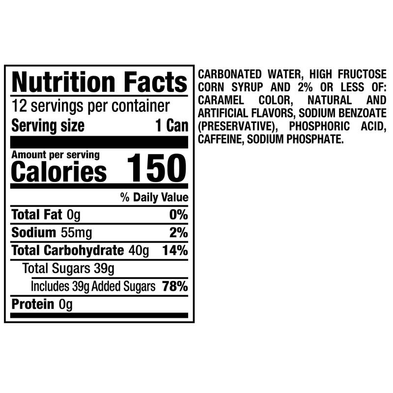 Dr Pepper & Cream Soda 12pk 12oz Can