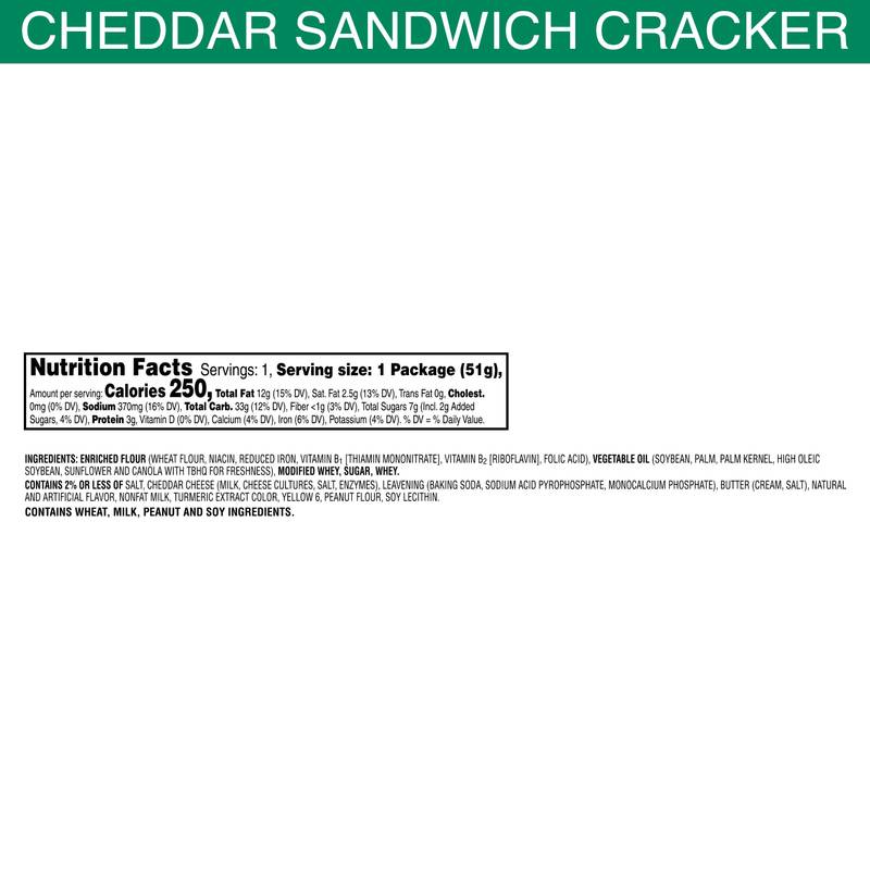 Keebler Club Crackers with Cheddar Cheese, 1.8 oz