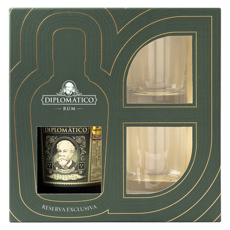 Diplomatico Reserva Exclusive Gift Set 750ml (80 Proof)