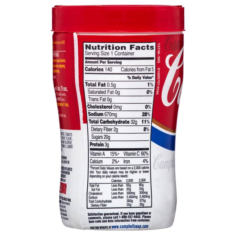 Campbell's Soup on the Go Tomato Soup 11.1oz