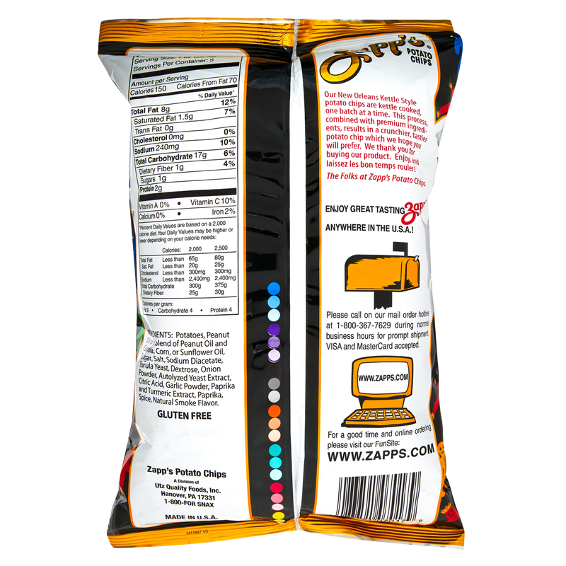 Zapp's VooDoo Potato Chips 5oz