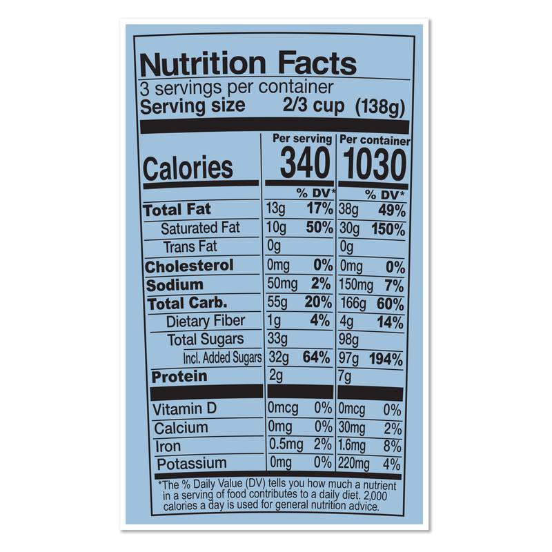 Ben & Jerry's Non-Dairy Chocolate Chip Cookie Dough Dessert Pint