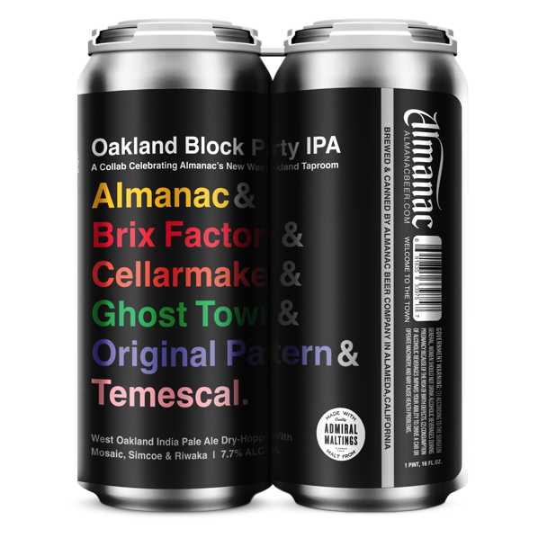 ALMANAC OAKLAND BLCK PRTY 4PKC
