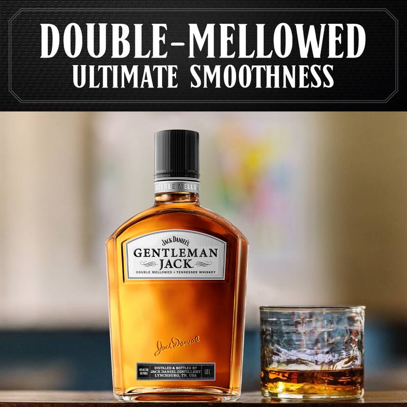Jack Daniel's Gentleman Jack Tennessee Whiskey 1L (80 Proof)