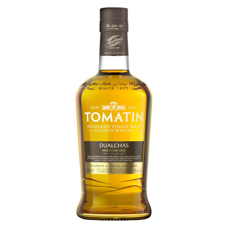 Tomatin Dualchas Single Malt Scotch 750ml