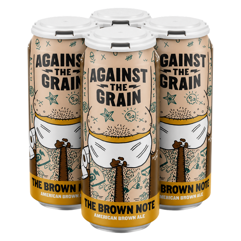 Against the Grain The Brown Note 4pk 16oz Can