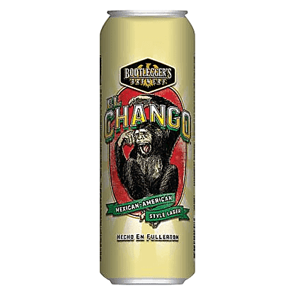 Bootlegger's Brewery El Chango Mexican Lager Single 19.2oz Can