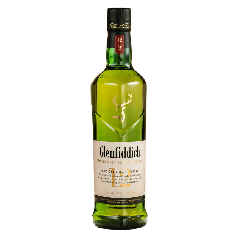 Glenfiddich 12 Yr 1L (80 Proof)