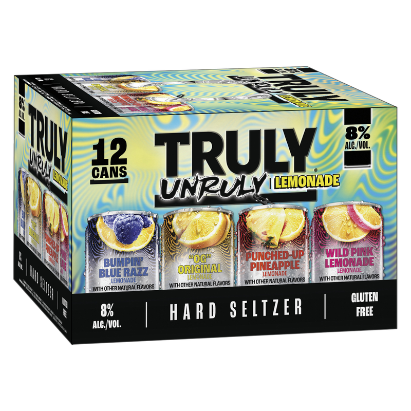 Truly Unruly Lemonade Variety Pack 12pk 12oz Can