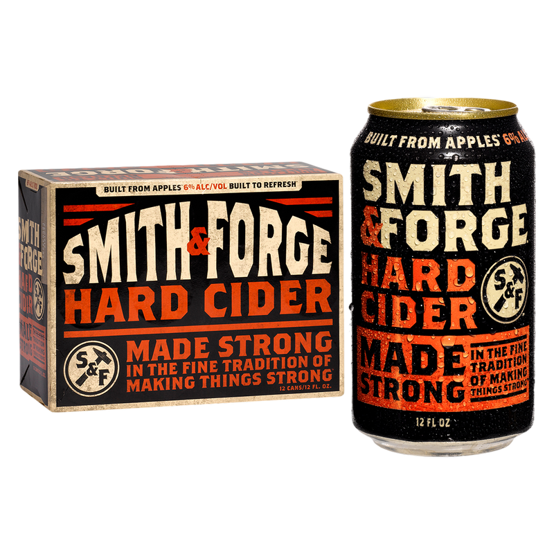 Smith and Forge Hard Cider 12pk 12oz Can 6.0% ABV