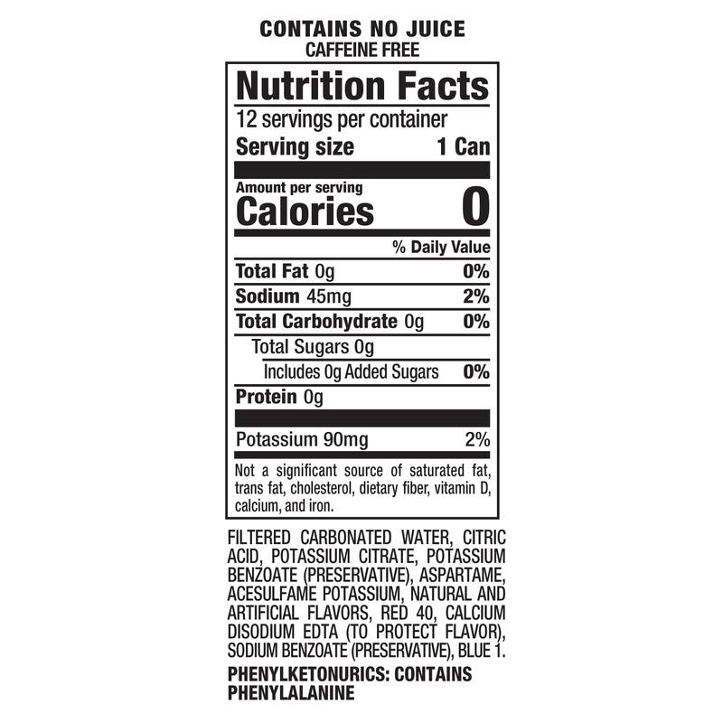 7up Zero Sugar Shirley Temple 12pk 12oz Can