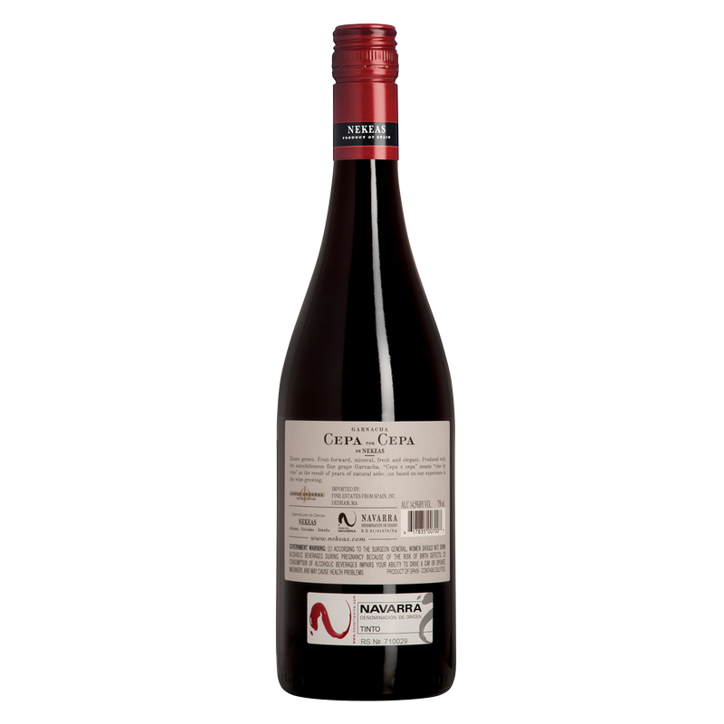 Nekas Cepa Por Cepa Garnacha 750ml