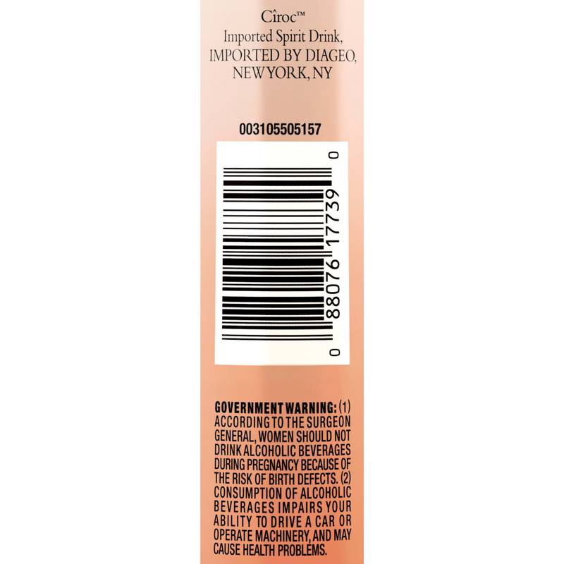 Ciroc Peach Vodka 375ml