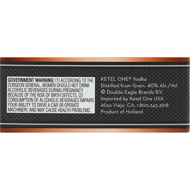 Ketel One Vodka Gift Set 750ml