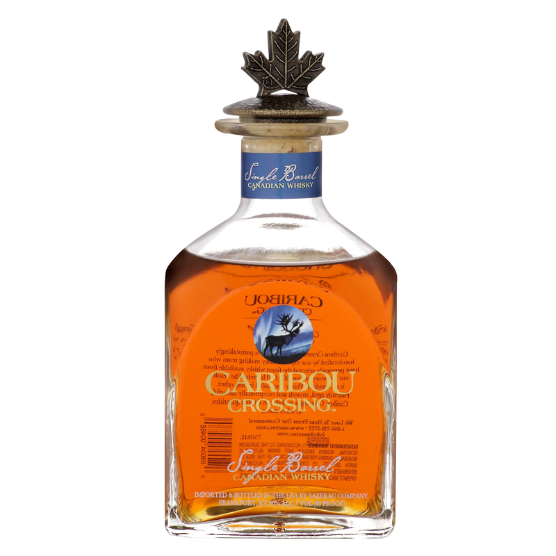 Caribou Crossings Single Barrel Whsk 750ml