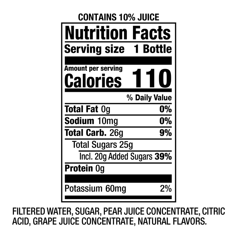 Snapple Elements Fire Dragonfruit 16oz Btl