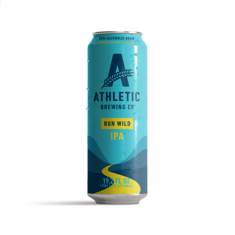 Athletic Brewing Co. Run Wild Non-Alcoholic IPA (19.2 OZ CAN)